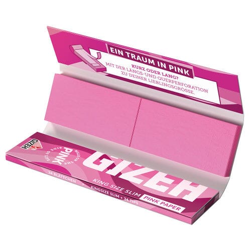 Load image into Gallery viewer, Buy Gizeh - Pink King Size Slims+Tips Paraphernalia | Slimjim India
