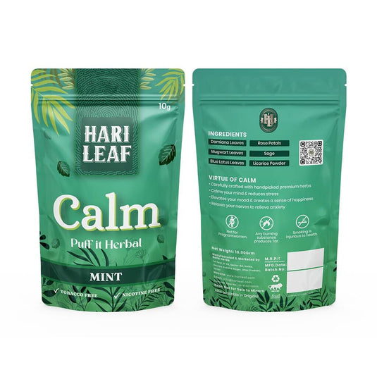 Buy Hari Leaf - Herbal Blend (10g) Herbal Smoking Blends | Slimjim India