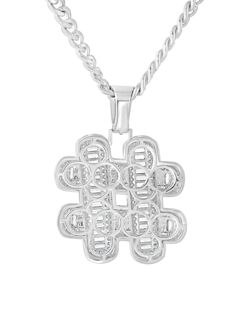 Load image into Gallery viewer, Buy Hashtag - Pendant SILVER 20 INCHES | Slimjim India
