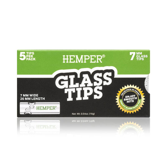 Buy HEMPER - Glass Filter Tips 10mm (5 Tips) Glass Filter | Slimjim India