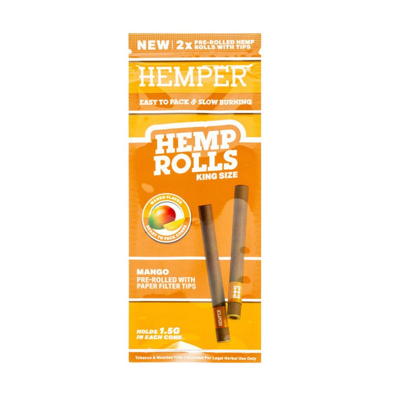 Load image into Gallery viewer, Buy Hemper - King Size Hemp Roll's Mango | Slimjim India
