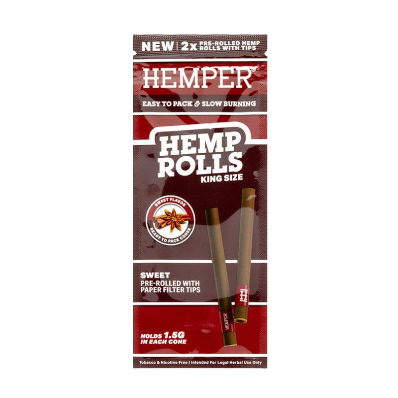 Load image into Gallery viewer, Buy Hemper - King Size Hemp Roll's Sweet | Slimjim India
