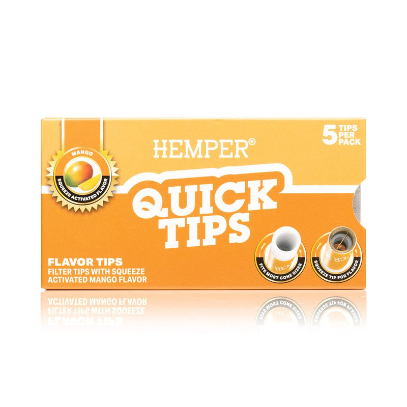 Load image into Gallery viewer, Buy HEMPER - Quick Tips 7mm (5 Tips) Glass Filter | Slimjim India
