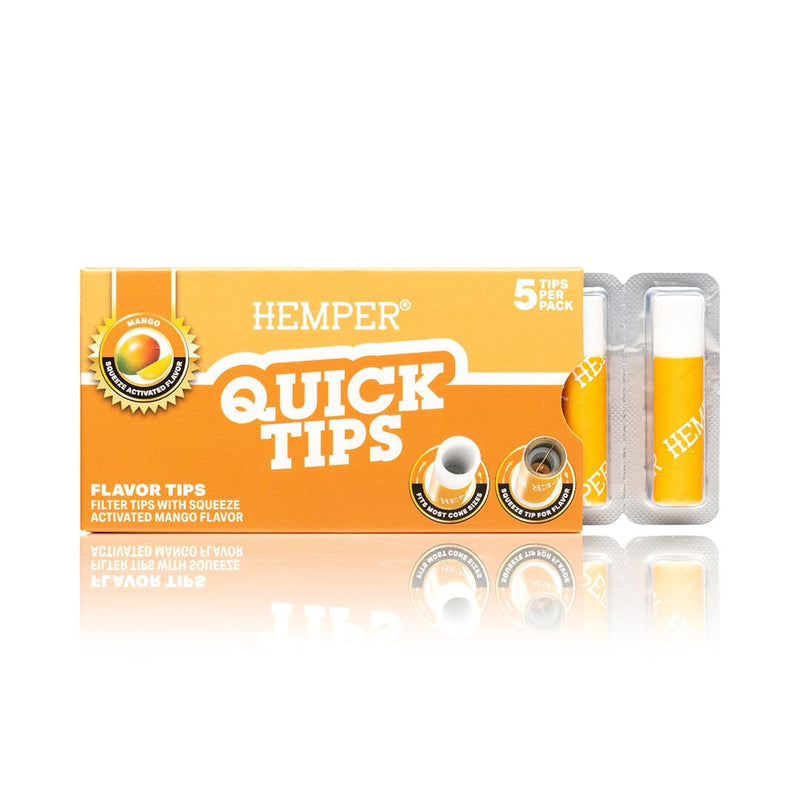 Load image into Gallery viewer, Buy HEMPER - Quick Tips 7mm (5 Tips) Glass Filter | Slimjim India
