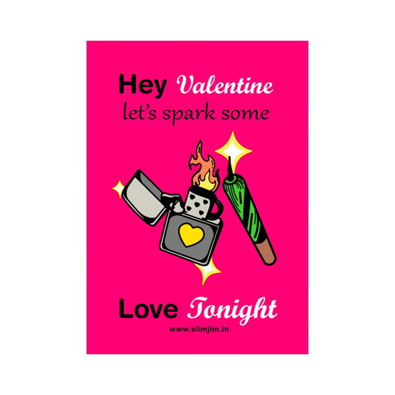 Load image into Gallery viewer, Buy Hi Card - Love Tonight Greeting Card | Slimjim India
