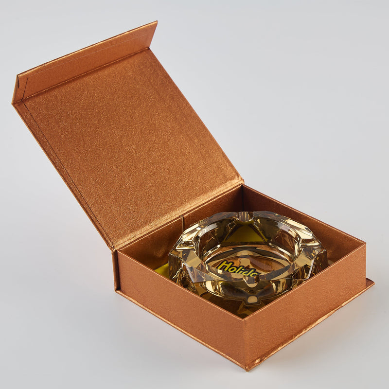 Load image into Gallery viewer, Buy Holidaze - Crystal Glass Ashtray Ashtray | Slimjim India
