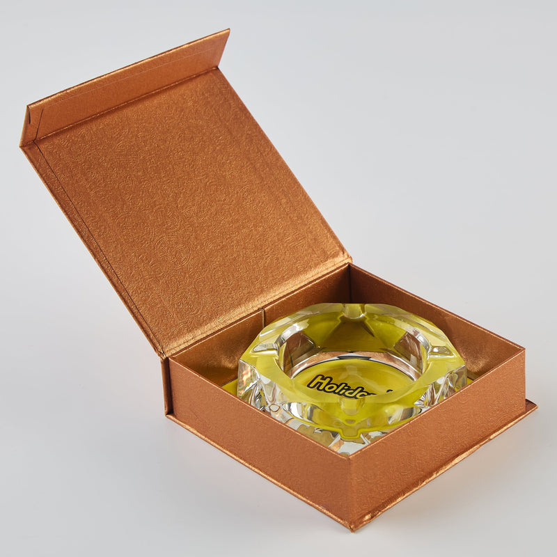 Load image into Gallery viewer, Buy Holidaze - Crystal Glass Ashtray Ashtray | Slimjim India

