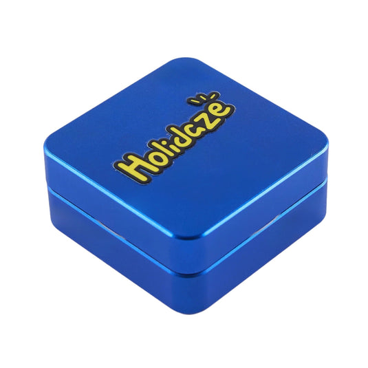 Buy Holidaze - Cube Grinder (2 Part) Grinder Blue | Slimjim India