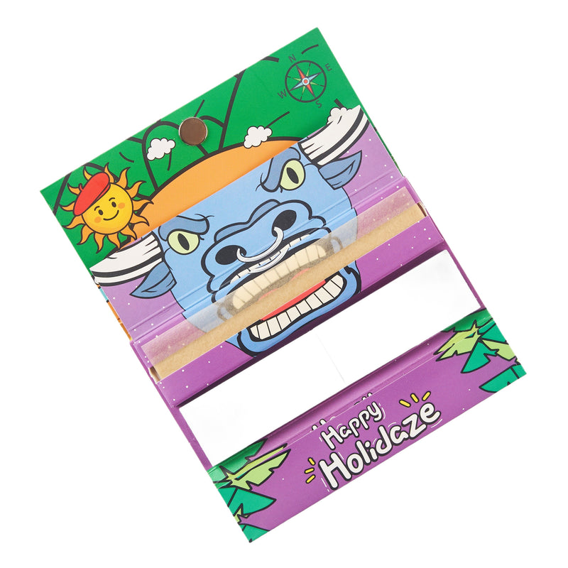 Load image into Gallery viewer, Buy Holidaze (Esp) - King Size Papers + Grinder + Tray Rolling Papers + Tips | Slimjim India
