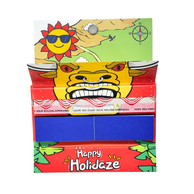 Load image into Gallery viewer, Buy Holidaze (Esp) - King Size Papers + Grinder + Tray Rolling Papers + Tips | Slimjim India
