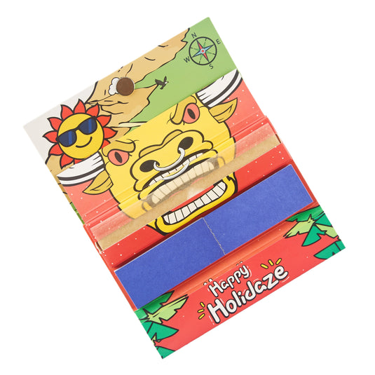 Buy Holidaze (Esp) - King Size Papers + Grinder + Tray Rolling Papers + Tips | Slimjim India