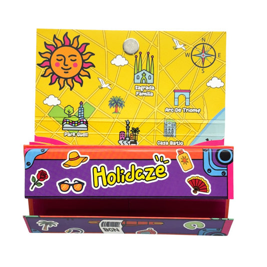 Buy Holidaze (Esp) - King Size Papers + Grinder + Tray Rolling Papers + Tips | Slimjim India