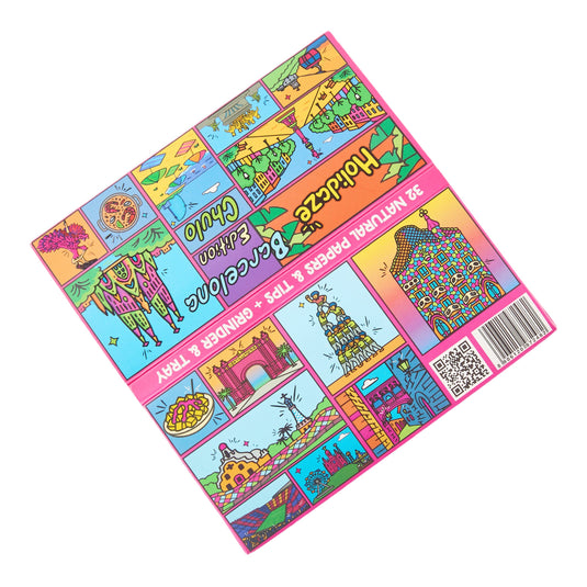 Buy Holidaze (Esp) - King Size Papers + Grinder + Tray Rolling Papers + Tips | Slimjim India