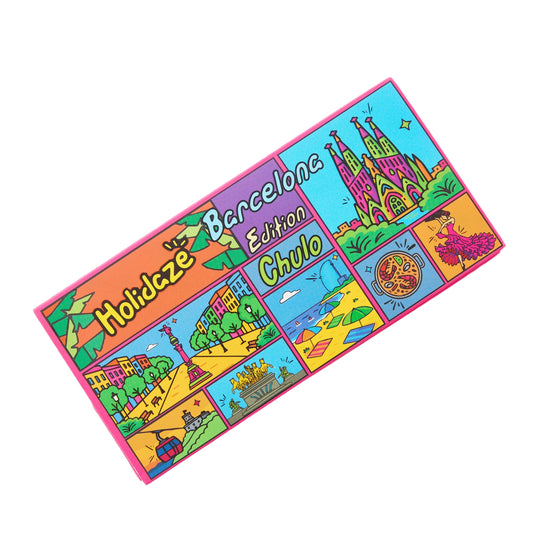 Buy Holidaze (Esp) - King Size Papers + Grinder + Tray Rolling Papers + Tips Barcelona | Slimjim India