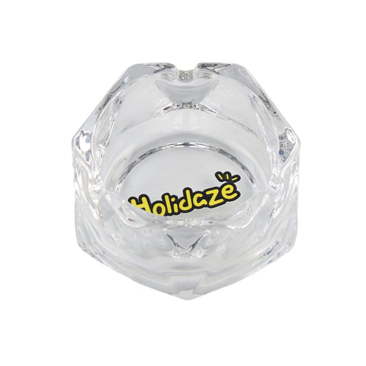 Buy Holidaze - Hex Glass Ashtray Ashtray White | Slimjim India