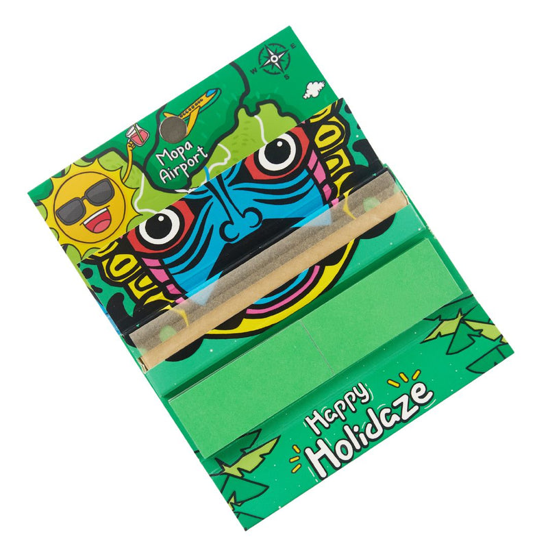 Load image into Gallery viewer, Buy Holidaze (Ind) - King Size Papers + Grinder + Tray (Box of 16) | Slimjim India
