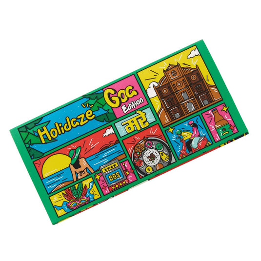 Buy Holidaze (Ind) - King Size Papers + Grinder + Tray (Box of 16) | Slimjim India
