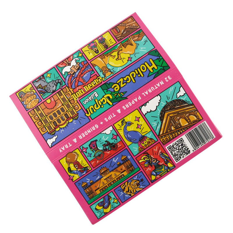 Load image into Gallery viewer, Buy Holidaze (Ind) - King Size Papers + Grinder + Tray Rolling Papers + Tips | Slimjim India
