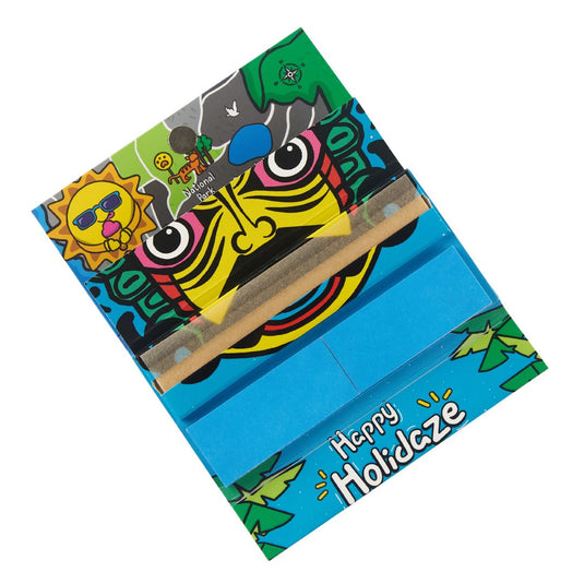 Buy Holidaze (Ind) - King Size Papers + Grinder + Tray Rolling Papers + Tips | Slimjim India
