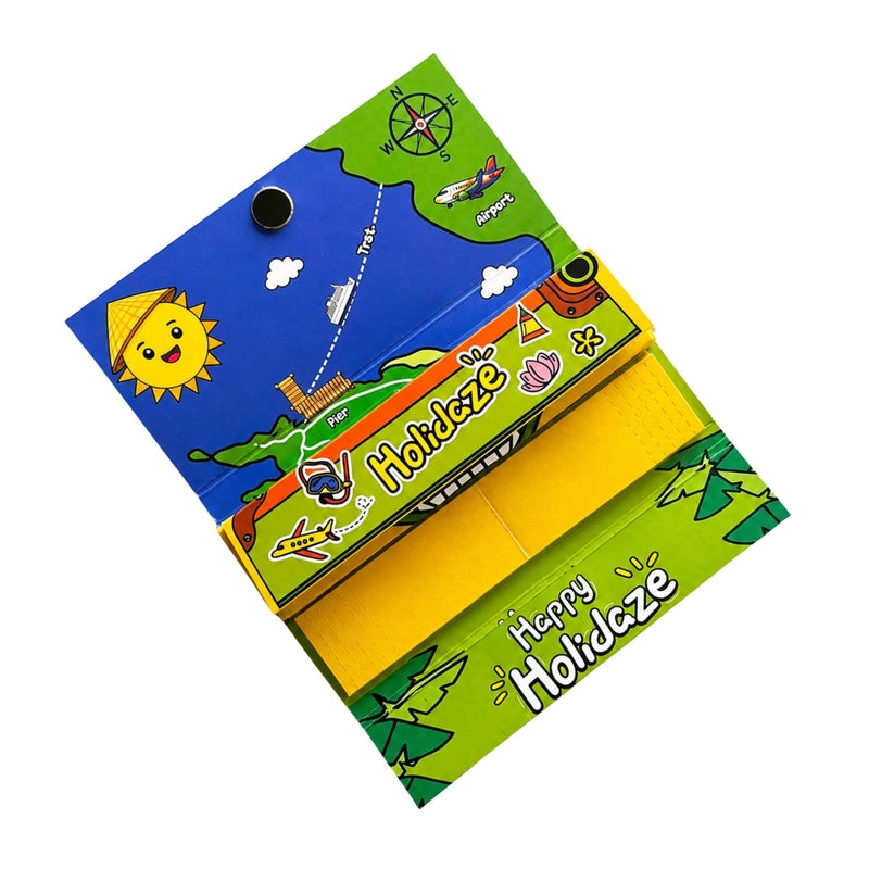 Load image into Gallery viewer, Buy Holidaze (Th) - King Size Papers + Grinder + Tray (V2) Rolling Papers + Tips | Slimjim India
