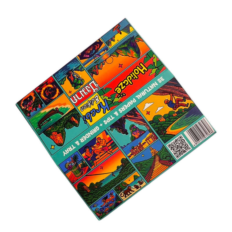 Load image into Gallery viewer, Buy Holidaze (Th) - King Size Papers + Grinder + Tray (V2) Rolling Papers + Tips | Slimjim India
