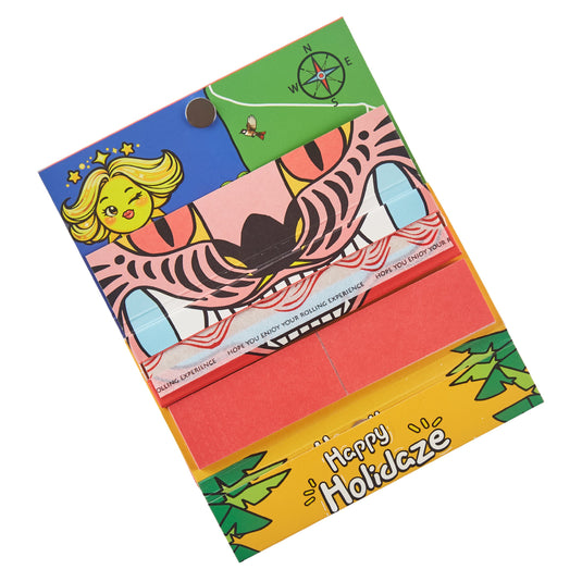 Buy Holidaze (Th) - King Size Papers + Grinder + Tray (V2) Rolling Papers + Tips | Slimjim India