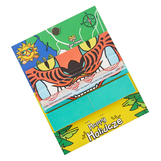 Buy Holidaze (Th) - King Size Papers + Grinder + Tray (V2) Rolling Papers + Tips | Slimjim India