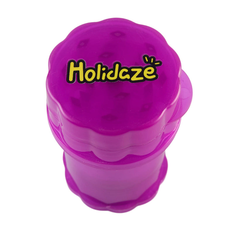 Load image into Gallery viewer, Buy Holidaze - Twister (Storage + Grinder) Grinder Purple | Slimjim India
