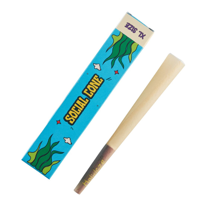 Load image into Gallery viewer, Buy Holidaze - XL Social Natural Cone (180mm) pre rolled cone | Slimjim India
