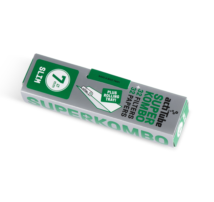 Load image into Gallery viewer, ActiTube Superkombo 7MM Charcoal Filters + Rolling Papers
