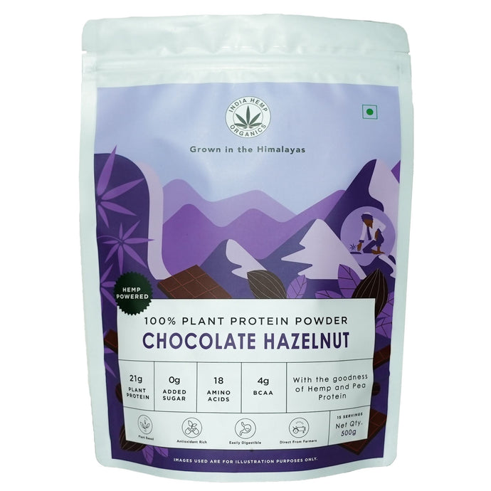 Buy India Hemp Organics - Hemp Powder (Chocolate Hazelnut) Superfoods | Slimjim India