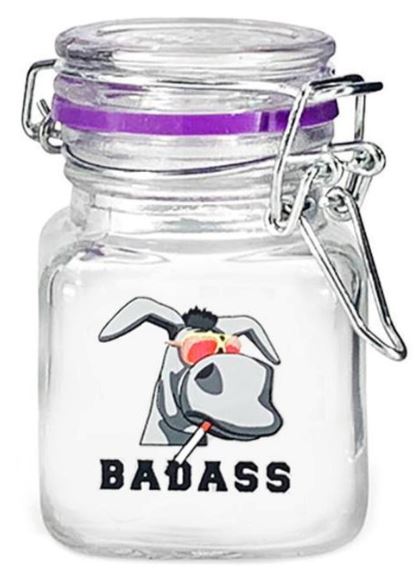 Load image into Gallery viewer, Buy Juicy Jay - Herb Glass Jars Storage Jars Badass | Slimjim India
