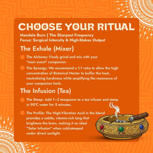 Buy Kash - Mandala Burn Herbal Blends | Slimjim India