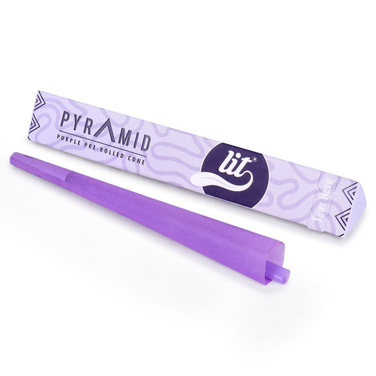 Buy Lit - Pyramid Purple Pre Rolled Cone Pre-rolled Cone | Slimjim India