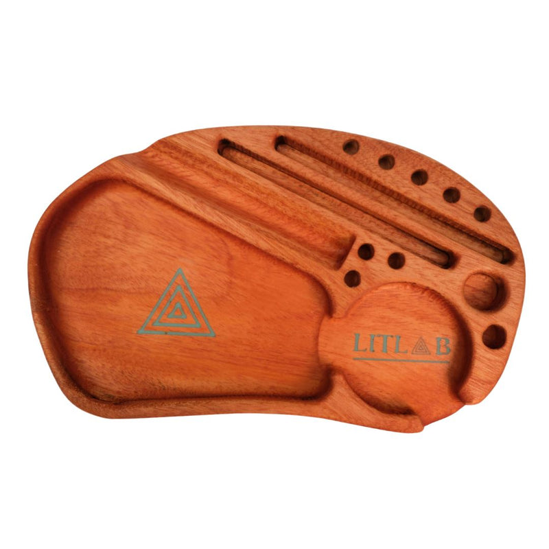 Load image into Gallery viewer, Buy LitLab - Wooden Rolling Tray - Palette Wooden Rolling tray | Slimjim India
