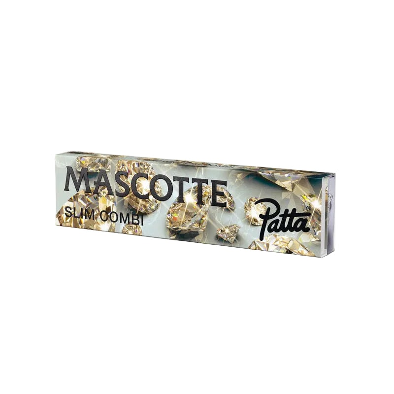 Load image into Gallery viewer, Buy Mascotte x Patta Brown Slim Combi Rolling Paper + Tips Rolling Papers + Tips | Slimjim India
