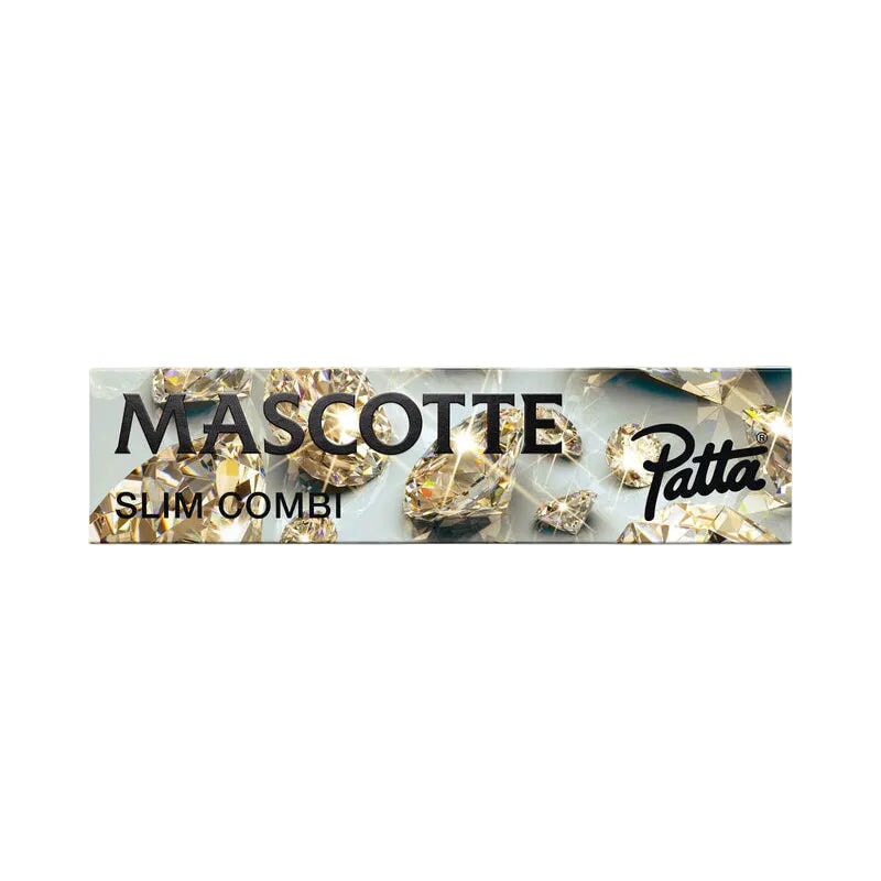 Load image into Gallery viewer, Buy Mascotte x Patta Brown Slim Combi Rolling Paper + Tips Rolling Papers + Tips | Slimjim India
