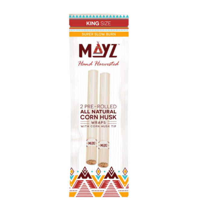 Buy Mayz - Natural Corn Husk Wraps (King Size) Blunt Wrap | Slimjim India