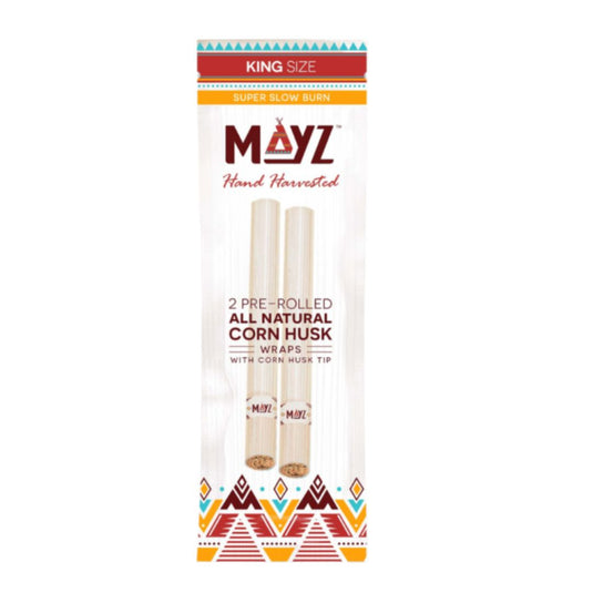 Buy Mayz - Natural Corn Husk Wraps (King Size) Blunt Wrap | Slimjim India