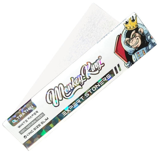 Buy Monkey King - Expert Stoner KS Slim (White) King Size Skins | Slimjim India