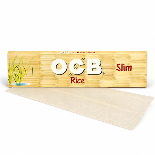 Buy OCB - Rice King Size Slim Rolling Papers Rolling Paper | Slimjim India