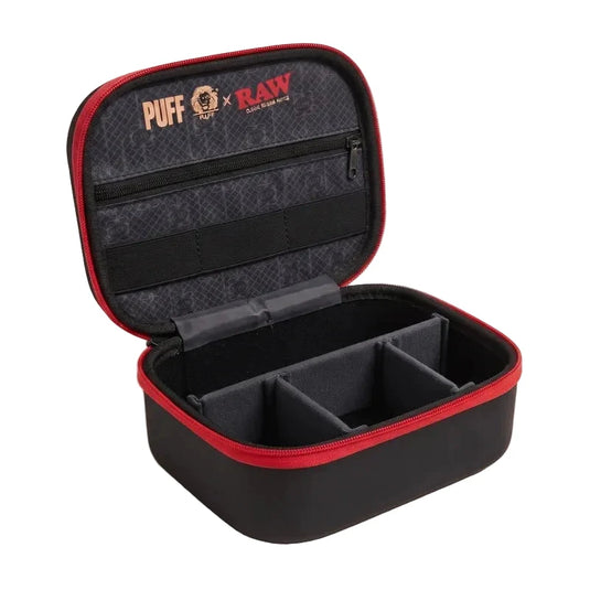 Buy PUFF x RAW Pro Storage Case - Black/Red | Slimjim India