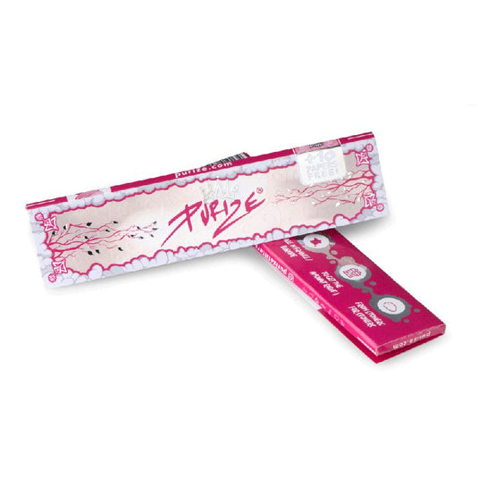 Buy Purize Pink Longpapers - King Size Slim (42 leaves) King Size Skins | Slimjim India