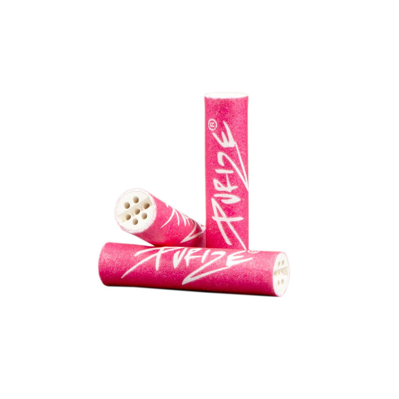 Load image into Gallery viewer, Buy Purize - Pink Xtra Slim Filters (6MM) (Pack of 50) Active Charcoal Filter | Slimjim India

