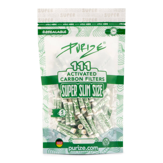 Buy Purize Super Slim Filters - (5MM) (Pack of 111) Active Charcoal Filter | Slimjim India