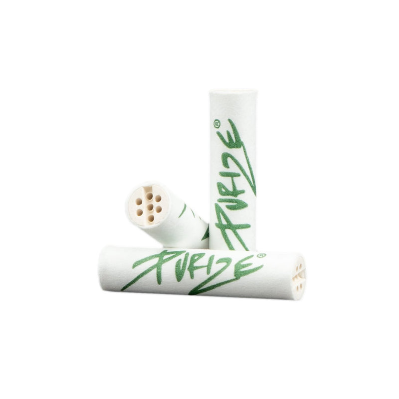 Load image into Gallery viewer, Buy Purize - White Xtra Slim Filters (6MM) (Pack of 250) Active Charcoal Filter | Slimjim India
