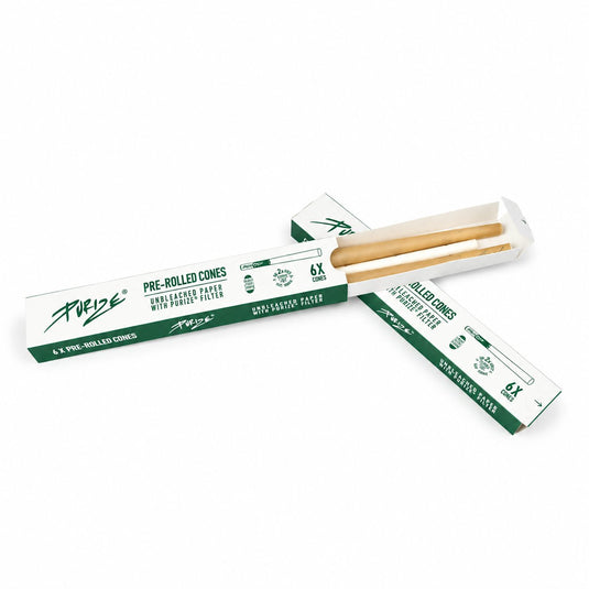 Buy Purize - XTRA Slim Carbon Filters Pre Rolled Cones (Pack of 6) Active Charcoal Filter | Slimjim India