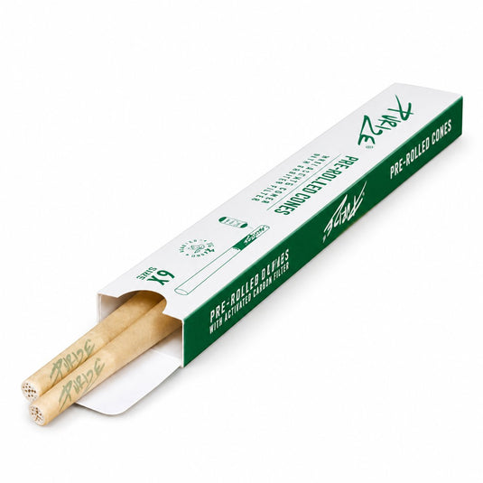 Buy Purize - XTRA Slim Carbon Filters Pre Rolled Cones (Pack of 6) Active Charcoal Filter | Slimjim India