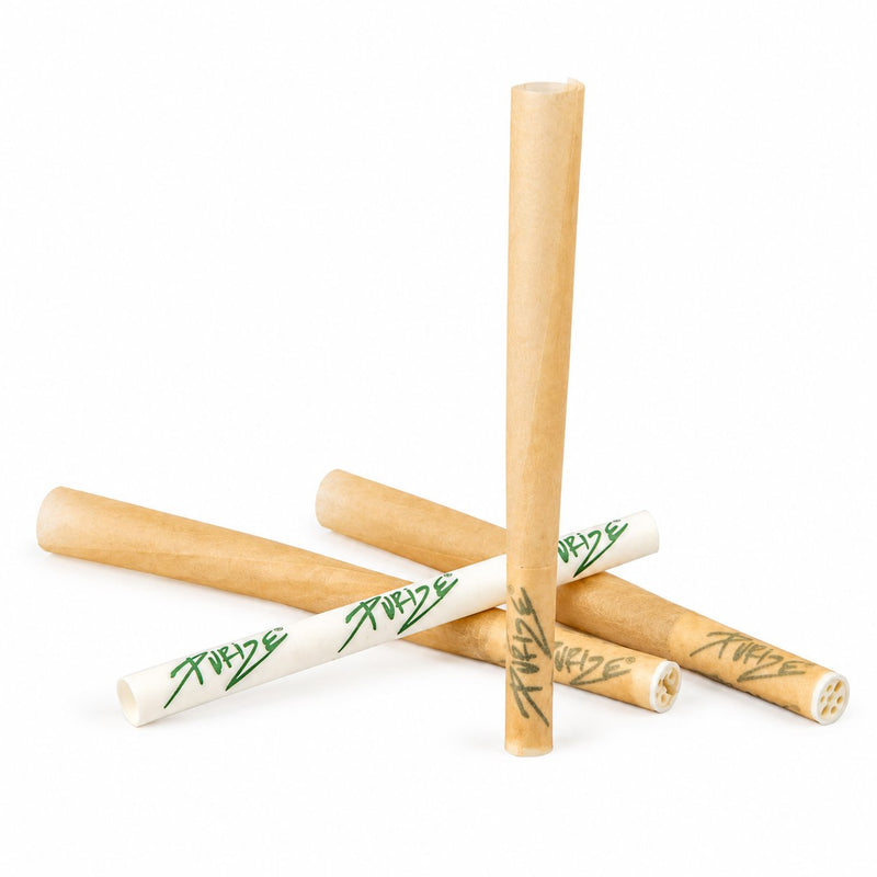 Load image into Gallery viewer, Buy Purize - XTRA Slim Carbon Filters Pre Rolled Cones (Pack of 6) Active Charcoal Filter | Slimjim India
