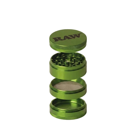 Buy RAW Aluminium Grinder 4 Part 56mm | Slimjim India